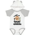 thumbnail image 3 of Inktastic Monkey I Love Hanging out with My Grandma Boys or Girls Baby Bodysuit, 3 of 5