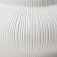 thumbnail image 5 of Better Homes & Gardens Soft Curve White Ribbed Ceramic Decorative Vase, 4", 5 of 8