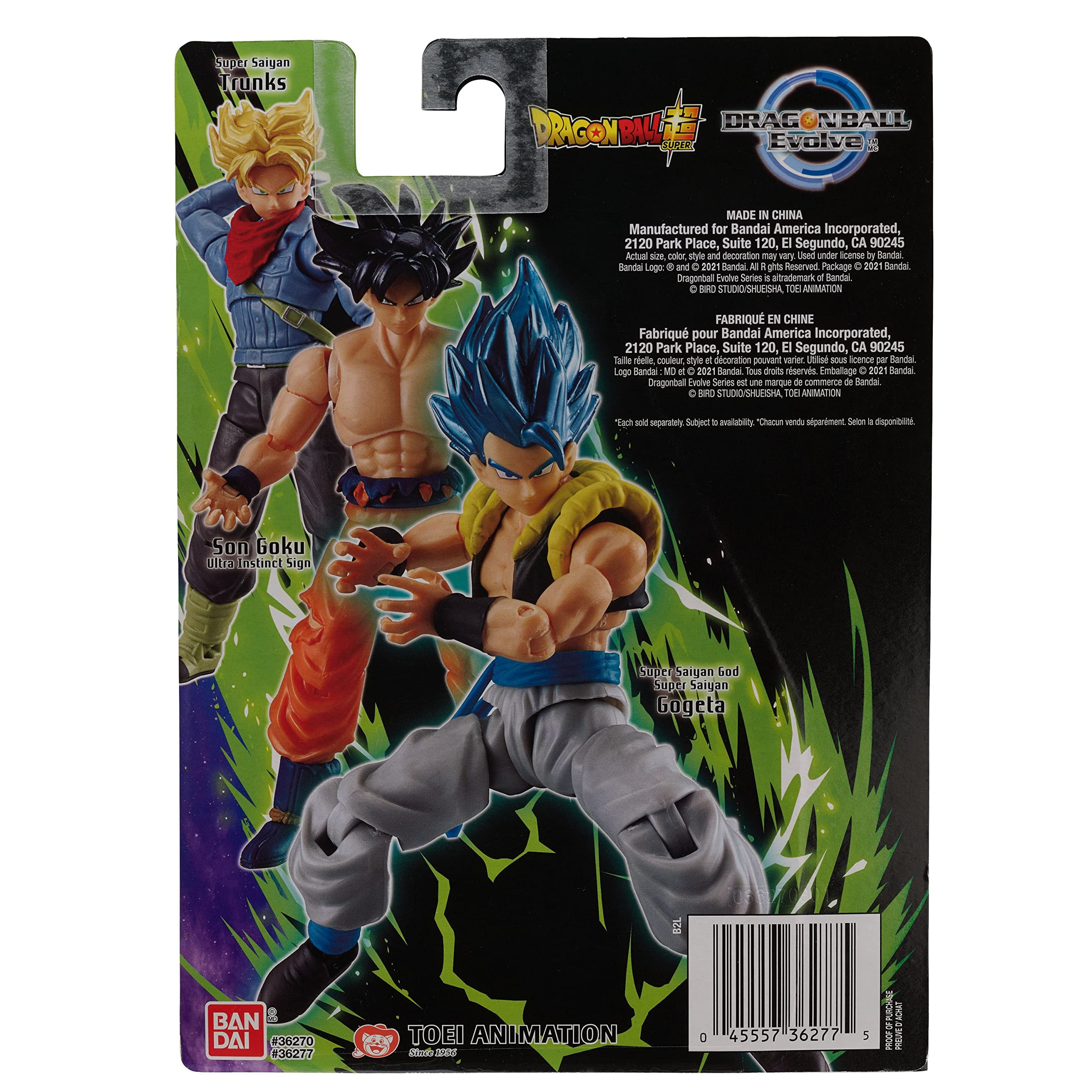 6pcs Anime Dragon Ball Super Saiyajin Filho Goku Vegito Gogeta Ornamento  Boneca Figura 5