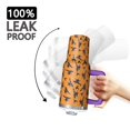 thumbnail image 3 of Halloween Witches on Brooms Pattern Tumbler with Handle and Lid,40oz Double Wall Vacuum Insulated Tumbler,Cups Gift for Women and Men, 3 of 7
