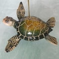 thumbnail image 3 of Christmas Ornaments - Home Decor - Hand-Painted Green Sea Turtle - Best for Tree Hanging, Bathroom Decorations, Stocking Stuffers, Scuba Lovers and Ocean Enthusiasts, 3 of 6