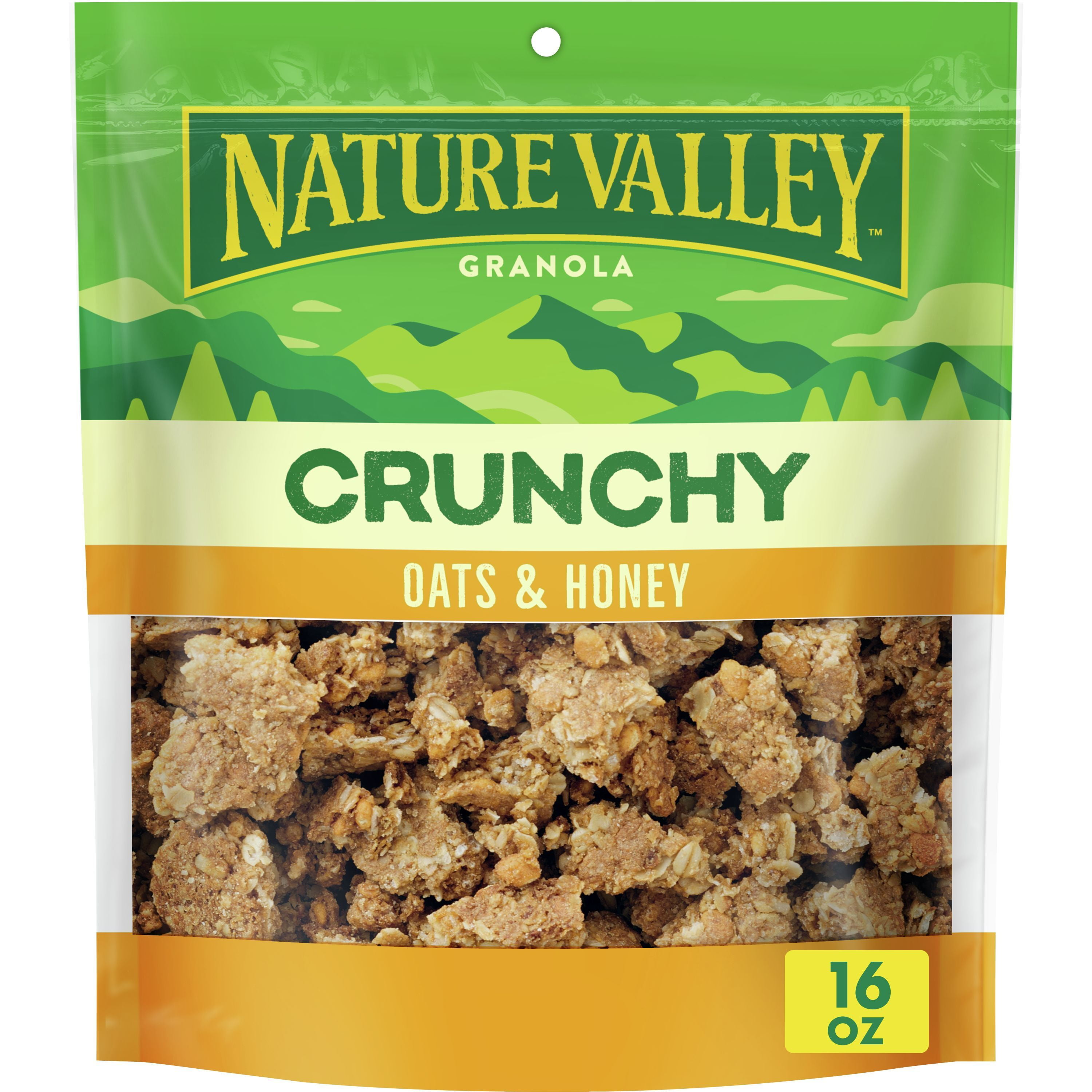 Nature Valley, Oats & Honey Crunchy Granola, 16 oz pouch