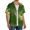 thumbnail image 2 of Kdxio Men'S Hawaiian Shirt For Men Short Sleeve Shirt Friut Avocado Summer Casual Holiday Beach Button Down T-Shirts, 2 of 5