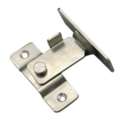 

Buodes Mechanic Tools 304 Stainless Steel 90 Degree Right Angle Buckle Hook lock Sliding Door Buckle
