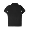 thumbnail image 5 of WTOBBY Men's Golf Short Sleeve T-Shirt Lightweight and Breathable, Quarter-Zip Lapel Collar, Stylish Casual Shirt for Golf, Outdoor, and Everyday Active Wear,Black 2XL, 5 of 5