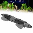 thumbnail image 4 of Aquarium Water Control Valve, Professional Aquarium Double Tap Connector, Aquarium Plastic Connector, Safe With Built-in Rotating Head For Home Fish  K-12/16mm, 4 of 8