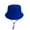 Blue, variant on Xfvqtps Unisex Fisherman Hat Sun Hat Sun Protection Adjustable Drawstring Solid Color Simplicity Outdoor Travel Sunshade Fashion Versatile Breathable Beach Summer Canvas Bucket Hat Purple