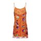 thumbnail image 4 of SAYOO Vestido corto informal con tirantes y cadena para mujer, con cuello en V, sin espalda, con lentejuelas SAYOO  Casual, 4 of 9