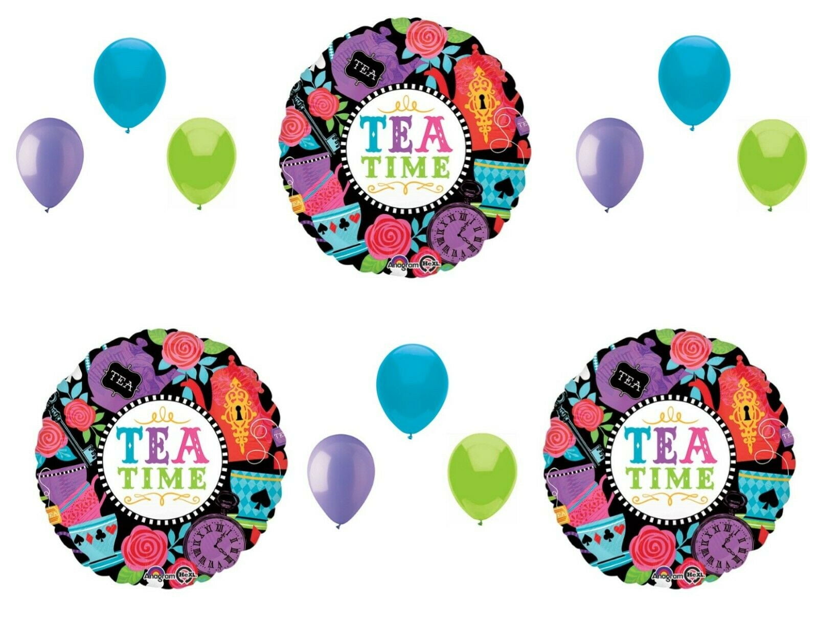 Talking Tables Alice In Wonderland Party Supplies, Banner Bunting, Great  For Mad Hatter Tea Party, Birthday Party And Baby Shower