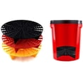 thumbnail image 4 of Dirt Trap Car Wash Bucket Insert Grit Guard 26x26x6cm, 4 of 8