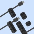 thumbnail image 3 of Portacables de silicona de pared con ranura para cables bcase Organizador de líneas, 3 of 6