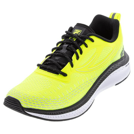 Fila Men`s RGZ 2.0 Running Shoes Safety Yellow and Black ( 9 )