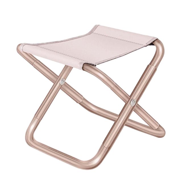 Taburete plegable portátil, silla pequeña, taburete para acampar, taburete para barbacoa, senderismo, jardinería 29cmx26cmx28cm Cola Asiento de pesca plegable
