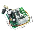 thumbnail image 3 of DC6V-90V Interruptor Gobernador Módulo de accionamiento Gran par 15A Controlador de velocidad del motor Kuymtek Para estrenar, 3 of 3