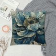 thumbnail image 2 of Throw Pillow Covers  Spring Vintage Blue Watercolor Birds Flowers Home Decor Pillowcases Square Cushion Covers for Sofa Bed Couch, 2 of 5