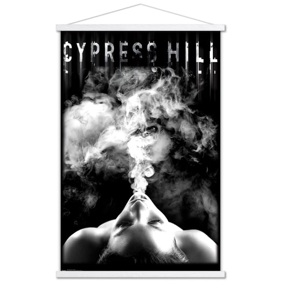 Cypress Hill - Smoke Wall Poster with Wooden Magnetic Frame, 22.375" x 34"