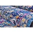 thumbnail image 4 of Rowen Dark Blue Traditional Indoor/Outdoor Area Rug 6'5" x 9'5", 4 of 6
