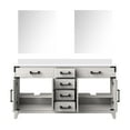 thumbnail image 6 of Harbor 60 in W x 22 in D White Oak Double Bath Vanity, White Quartz Top and 28 in Mirrors, 6 of 6