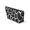 Black zipper, variant on Giraffe Animal Print Makeup Cosmetic Bag Accessory Pouch Travel Organizer