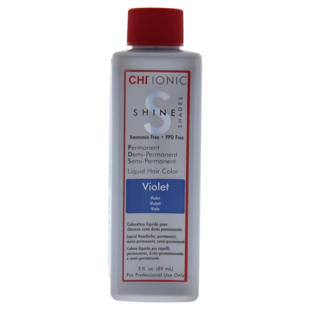 Color de pelo CHI CHI Ionic Shine Shades Liquid Hair Color - Violet Color de pelo Unisex 3oz