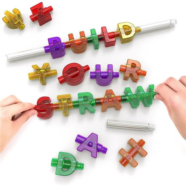 DIY Straw Set 30 Piece Novelty Connectable Drinking Straws FAST DISPATCH UK SELL 