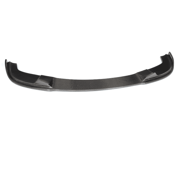 Ikon Motorsports Compatible with 04-10 BMW 5 E60 M Sport Non M5 HM Style Front Bumper Lip Carbon Fiber CF 2004 2005 2006 2007 2008 2009 2010