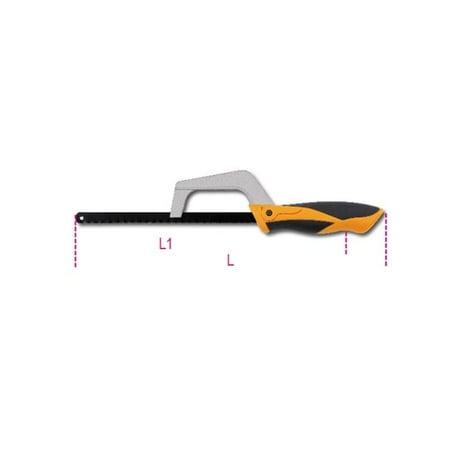 

Beta Tools USA 017270020 1727 BM-Hacksaw Frame One Hand Grip
