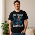 thumbnail image 2 of Tung Tung Tung Sahur Graphic T-Shirt, Unisex Classic Fit Cotton Tee, 2 of 9