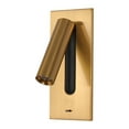 thumbnail image 3 of Luces de pared empotradas lámpara de pared lámparas de lectura modernas iluminación apliques de pared para pasillo de Hotel dormitorios decoración de oro, 3 of 8