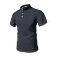 thumbnail image 5 of Kcolen Mens Golf Polo Men Belly Wearbreeze Collared Textured Stretchy Quick Dry Casual Short Sleeve Golf Shirt, 5 of 5