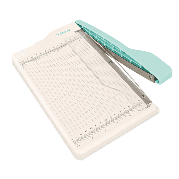Craftelier Paper Cutter with Plastic Guard, 8.5 Inch Cutting Length