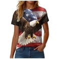 thumbnail image 7 of enyan US 250th Anniversary Shirt American 250th 1776-2026 USA T-Shirt for Wo Womens Tops,Dark Blue,XL, 7 of 7