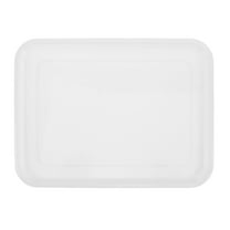 GAXIRE Litter Box Tray Plastic White Multi-functional Design Pet Waste Management 1Pack