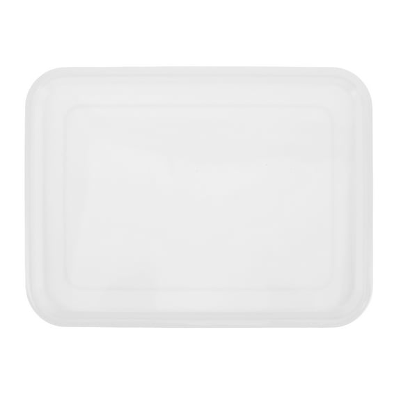 GAXIRE Litter Box Tray Plastic White Multi-functional Design Pet Waste Management 1Pack