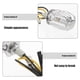 thumbnail image 3 of BRIGHTFUFU 2Ud Luces Señalizadoras Para Motocicleta De Alta Brillo Con Y Material ABS Plata, 3 of 7