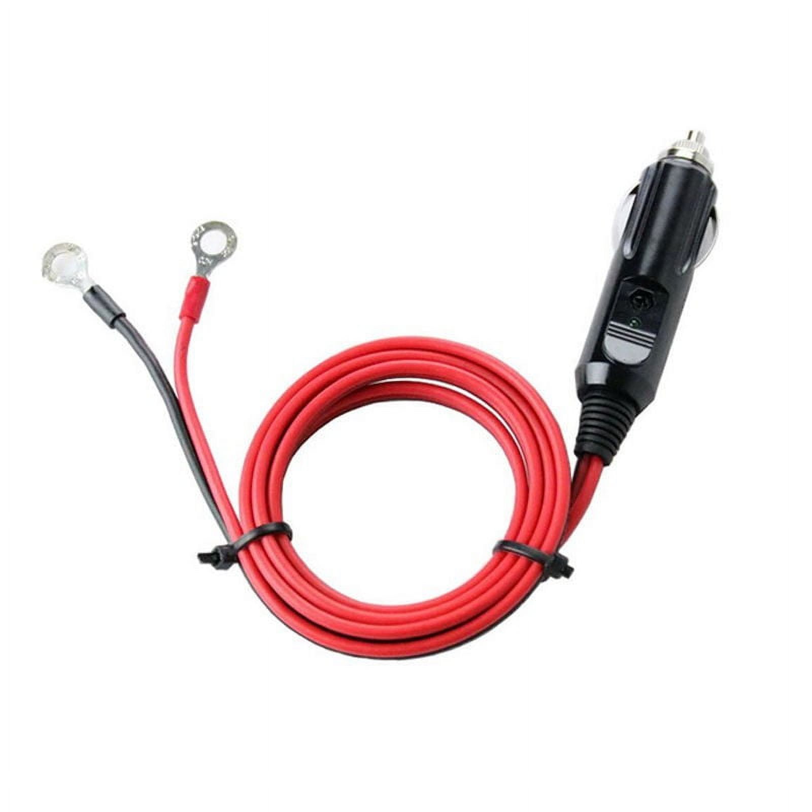 12V Heavy Duty Universal Auto Power DC Socket Male Plug Car Cigarette  Lighter Adapter
