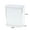 2.4l, variant on Airtight Food Storage Clear Stackable 5l Food Storage Container Airtight Pet Cereal Bin Pantry Organizer for Snack Pasta Flour with Date Dial Leakproof Lid Clear Cereal Container