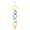 B, variant on mdesiwst Parrot Climbing Ring Toy Bite-Resistant Plastic Swing for Cockatiels Climbing Bird Accessory for Small Medium Birds