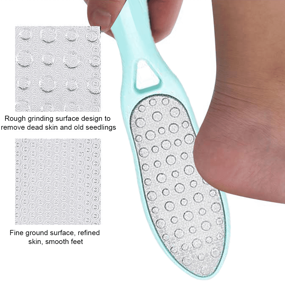 Pedicure Rasp for Dry Hard Skin - Effective Foot File Genuine MEGAFILE Heel  Care Callus Remover Dry Dead Skin Egg Corn Sander Scrubber Pumice Stone