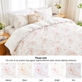 thumbnail image 3 of Hitime Twin Duvet Cover Set, Soft & Breathable Microfiber 3 Pieces Twin Bedding Sets, Pattern Twin Comfy Duvet Cover Set, with Zipper Closure (Twin), 3 of 8