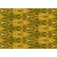 thumbnail image 1 of Ahgly Company Machine Washable Indoor Rectangle Transitional Dark Bronze Brown Area Rugs, 4' x 6', 1 of 7