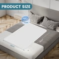 thumbnail image 7 of KEKOY 34 x 52" Washable Bed Pads with Anti-Slip Backing, 2 Pack Heavy Absorbency Bed Pads for Incontinence Reusable, Extra Large Pee Pads for Adults, Seniors, 7 of 7
