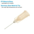 thumbnail image 3 of Agujas de dispensación de 26Ga, 52PCS, agujas de dispensación de punta roma de 1/2 pulgada con bloqueo Luer para rellenar tintas líquidas, adhesivos, aceites, marrón, 3 of 7
