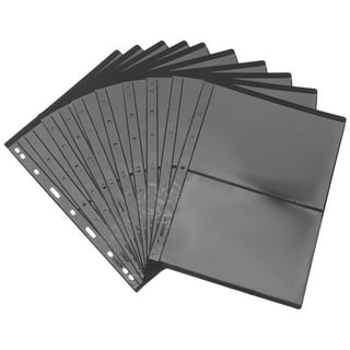 Self Adhesive Photo Album Refill Pages with Pre-Drilled Holes