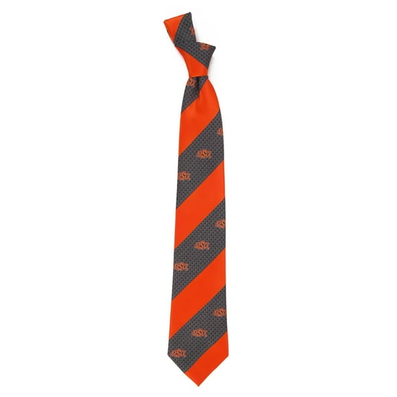Men's Oklahoma State Cowboys Geo Stripe Tie