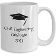 thumbnail image 2 of Civil Engineer Mug, Coffee Mug, Civil Engineering, Civil Engineer Graduate, 2021 Graduate,, 2 of 2