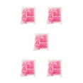 thumbnail image 1 of tssuouriy Hamster Tubes Easy To Clean Creative Connection Tunnel Track Rat Toy pink 5Set, 1 of 6