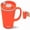 Orange, variant on Copco Cone 16oz Insulated Desk Mug with Slide-Closure Lid - Brown