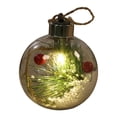 thumbnail image 1 of Bombillas transparentes para decoración de árbol de Navidad, decoraciones LED para fiestas Tipo 5, 1 of 8