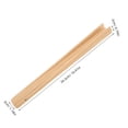 thumbnail image 2 of HOOWIFFY Bamboo Fan Frame 1Set Khaki 10.4Inches Folding For Craft Enthusiasts, 2 of 8